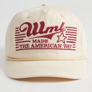 NWT Wish Me Luck The American Way Baseball Hat